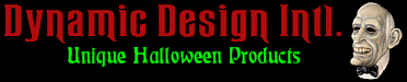 Halloween masks and custom props from Dynamic Design International